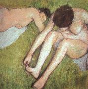 Edgar Degas Bathers on the Grass Germany oil painting reproduction